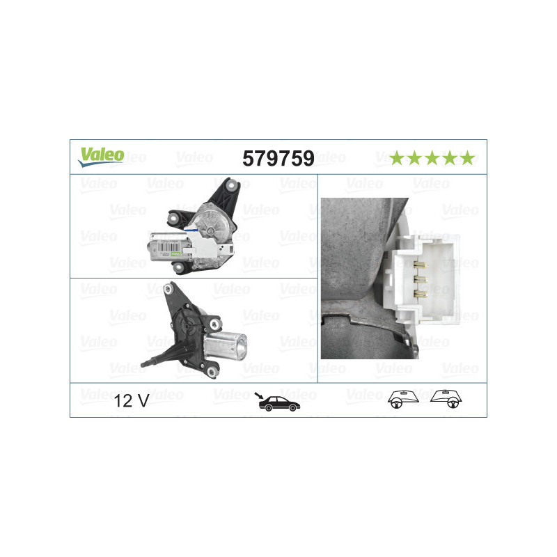 VALEO 579759 Motor stieračov
