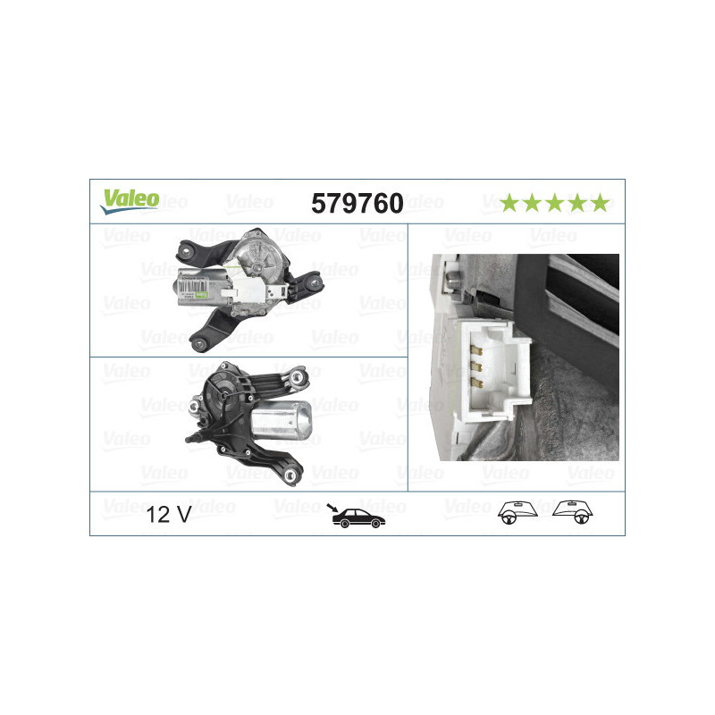 VALEO 579760 Moteur d'essuie-glace