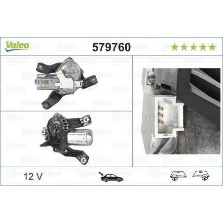 VALEO 579760 Moteur d'essuie-glace