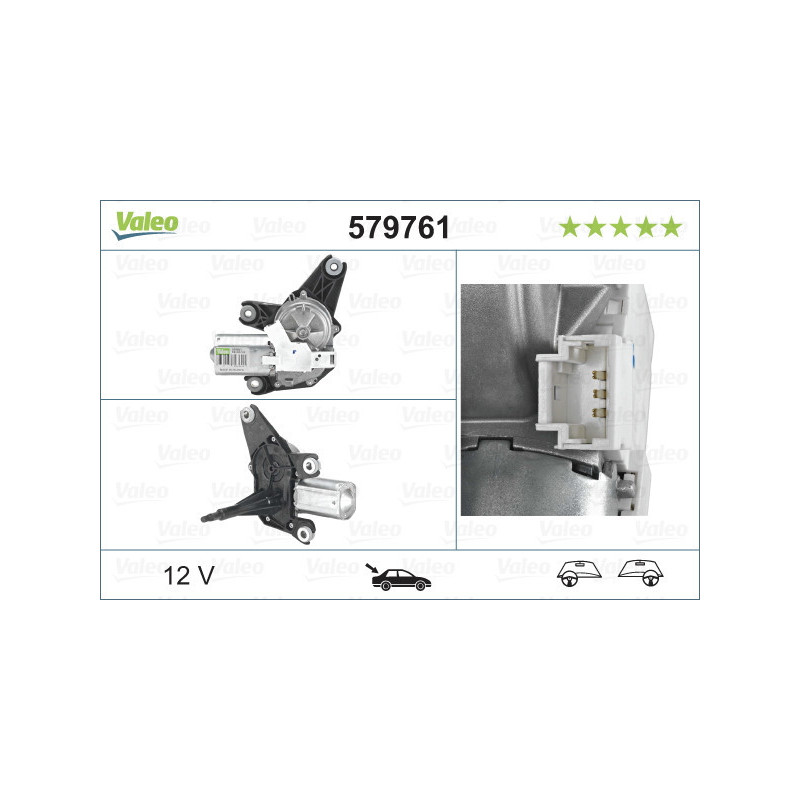 VALEO 579761 Motore tergicristallo