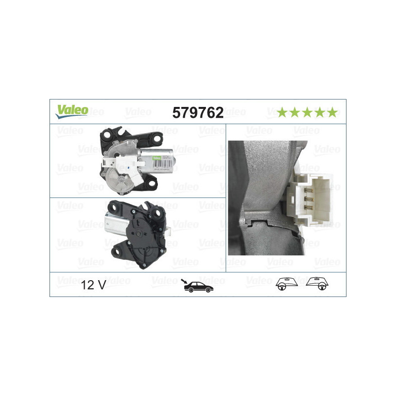VALEO 579762 Motor stieračov
