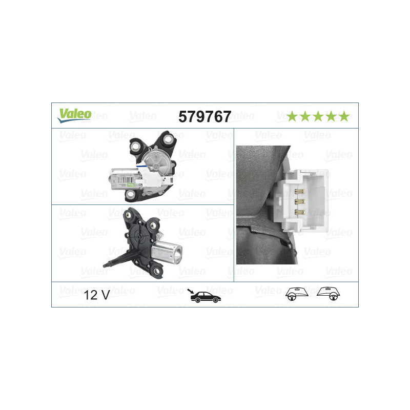 VALEO 579767 Motor stieračov