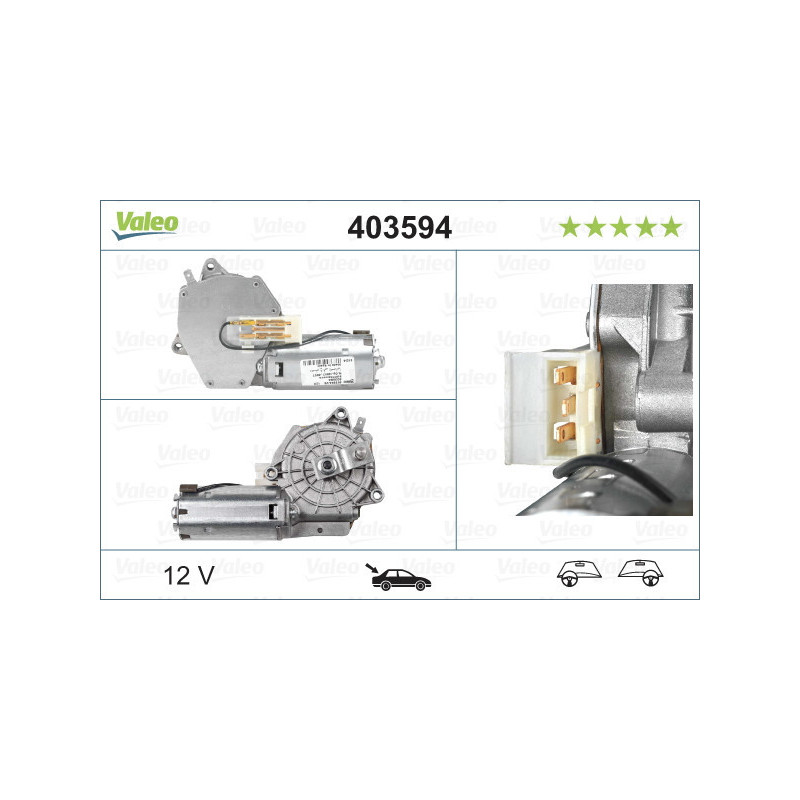 VALEO 403594 Motor stieračov