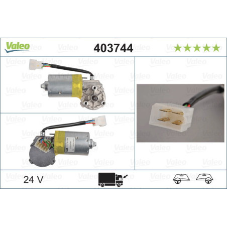 VALEO 403744 Motor stieračov