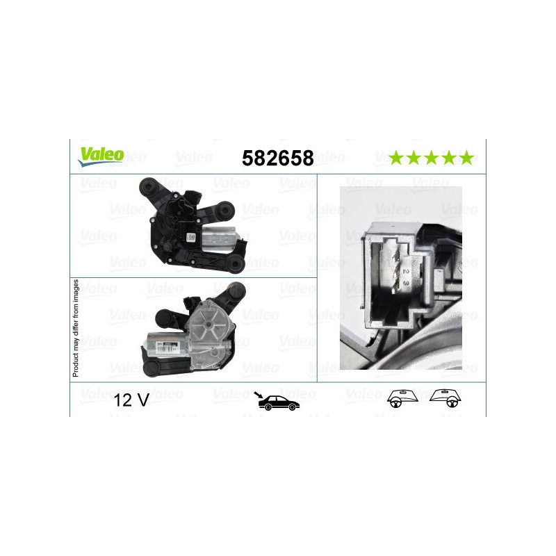 VALEO 582658 Motor stieračov