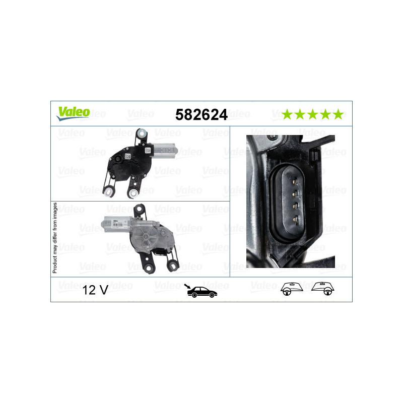 VALEO 582624 Moteur d'essuie-glace