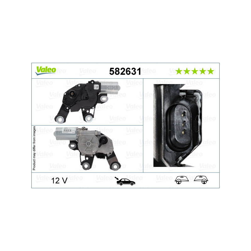 VALEO 582631 Moteur d'essuie-glace