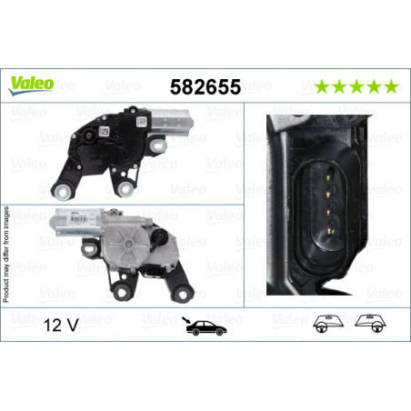 VALEO 582655 Moteur d'essuie-glace