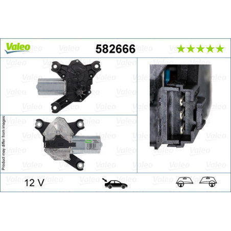 VALEO 582666 Motor stieračov