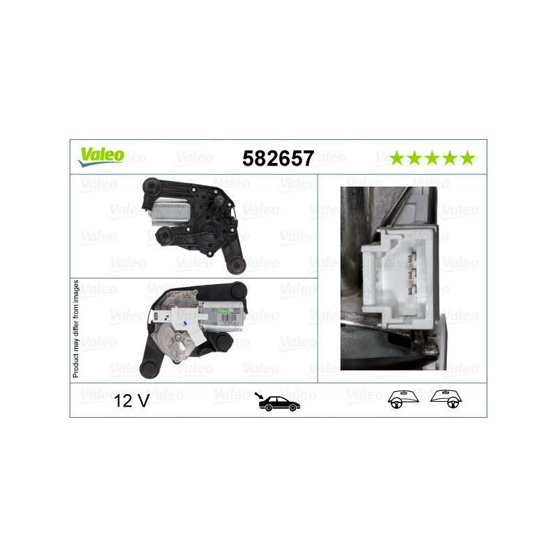 VALEO 582657 Moteur d'essuie-glace