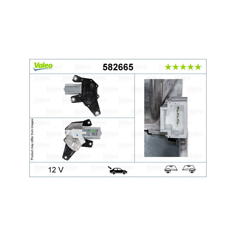 VALEO 582665 Moteur d'essuie-glace