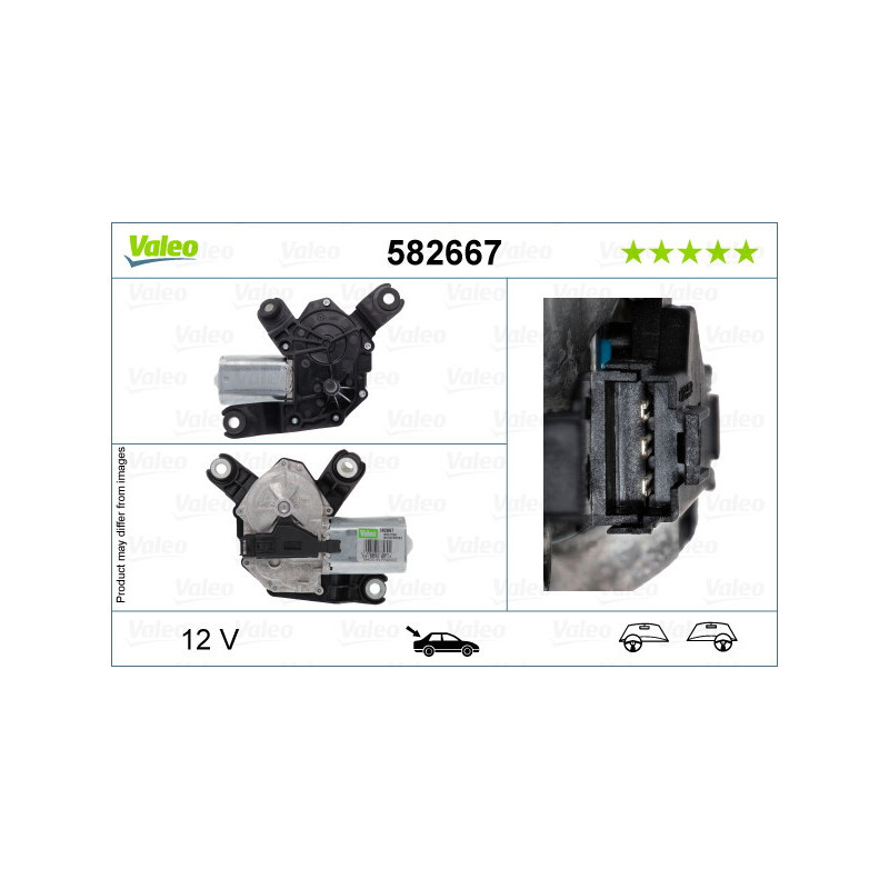 VALEO 582667 Moteur d'essuie-glace