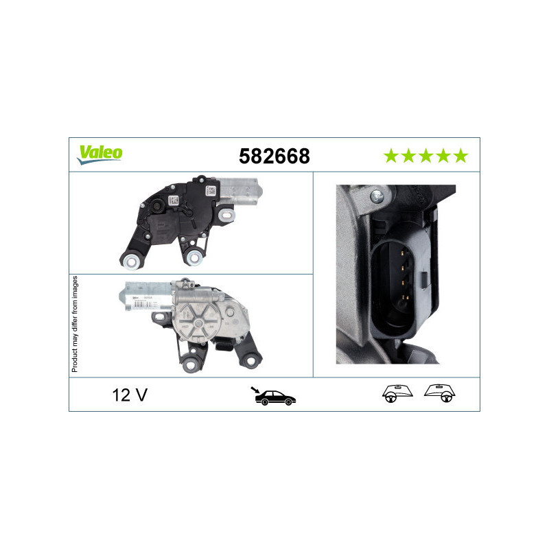 VALEO 582668 Motor stěračů