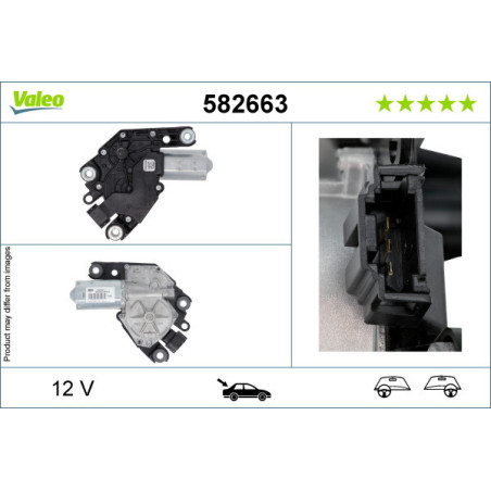VALEO 582663 Moteur d'essuie-glace