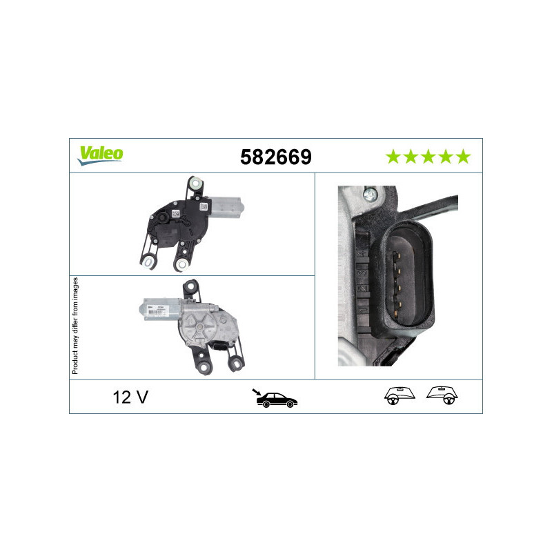 VALEO 582669 Motor del limpiaparabrisas