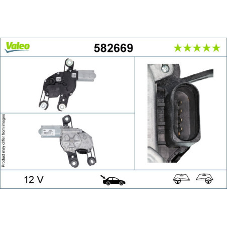 VALEO 582669 Motor stieračov