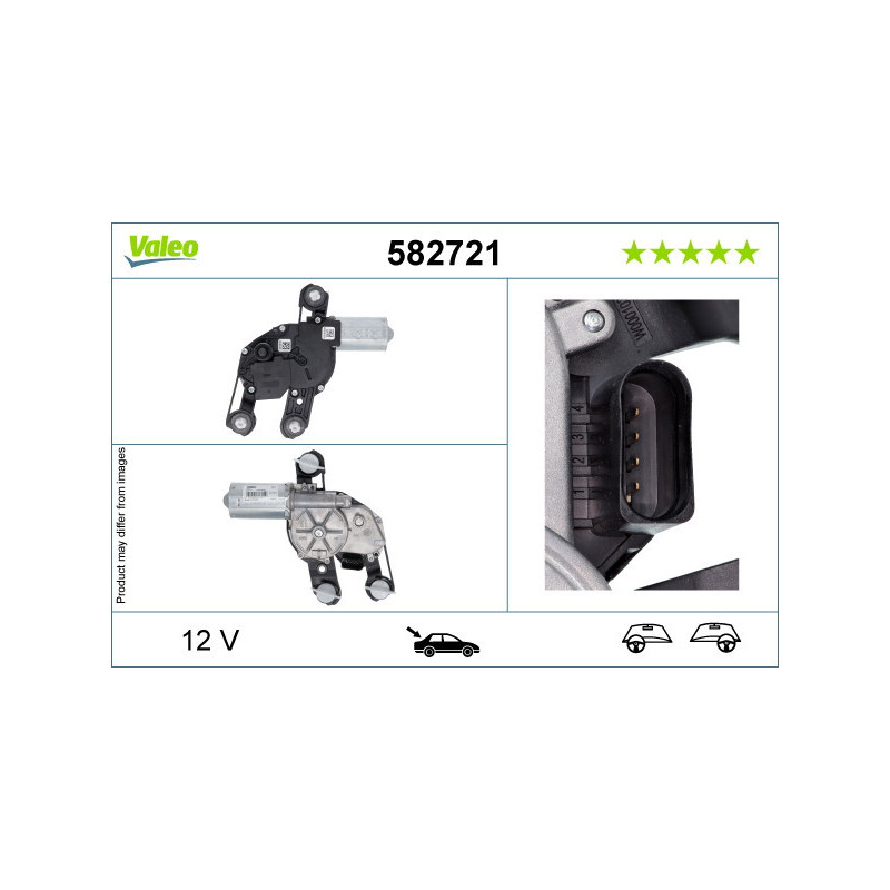 VALEO 582721 Motore tergicristallo