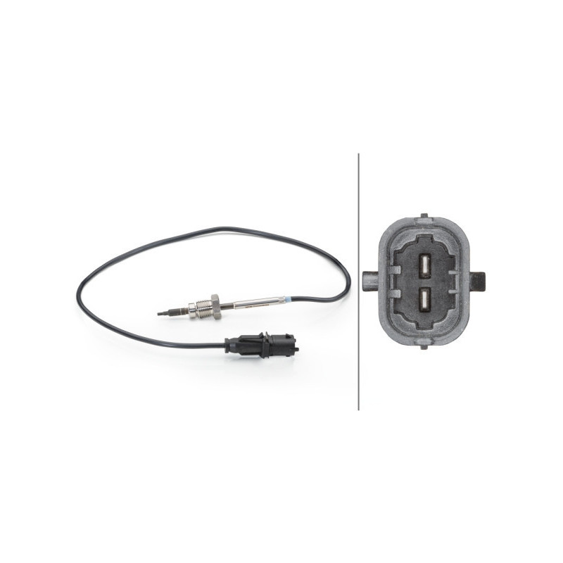 HELLA 6PT 014 494-001 Sensor temperatura gas escape
