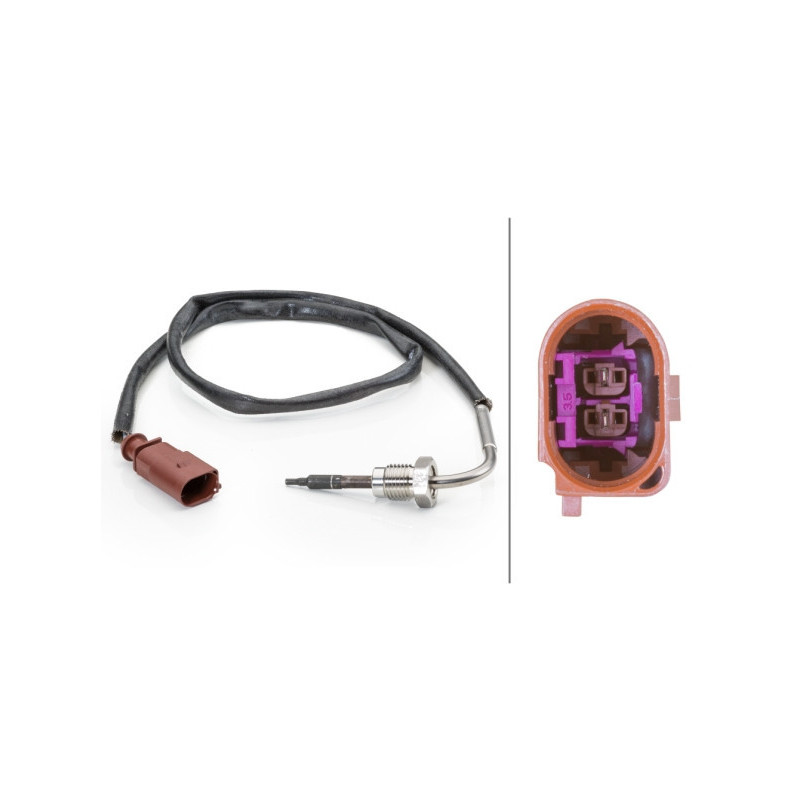 HELLA 6PT 014 494-041 Sensore temperatura gas scarico