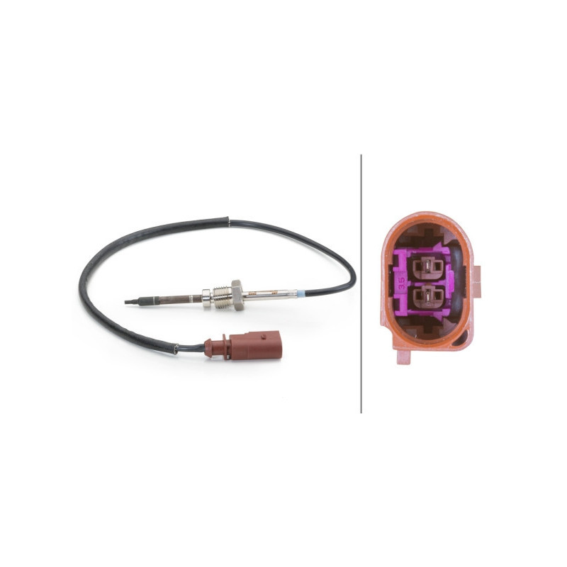 HELLA 6PT 014 494-111 Czujnik temperatury spalin