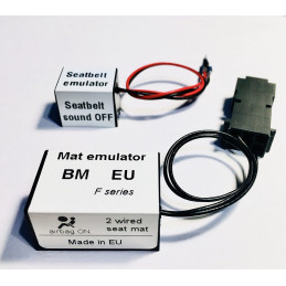 Emulador de diagnóstico esterilla de ocupación para BMW X3 F25 (2010-2017) con 2 cables