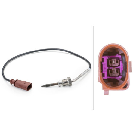 HELLA 6PT 014 494-151 Sensore temperatura gas scarico