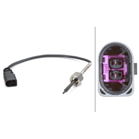 HELLA 6PT 014 494-161 Capteur température des gaz