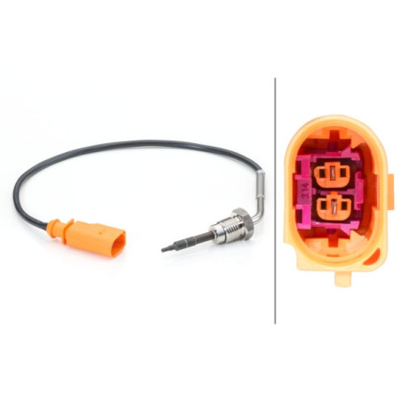 HELLA 6PT 014 494-181 Sensor temperatura gas escape