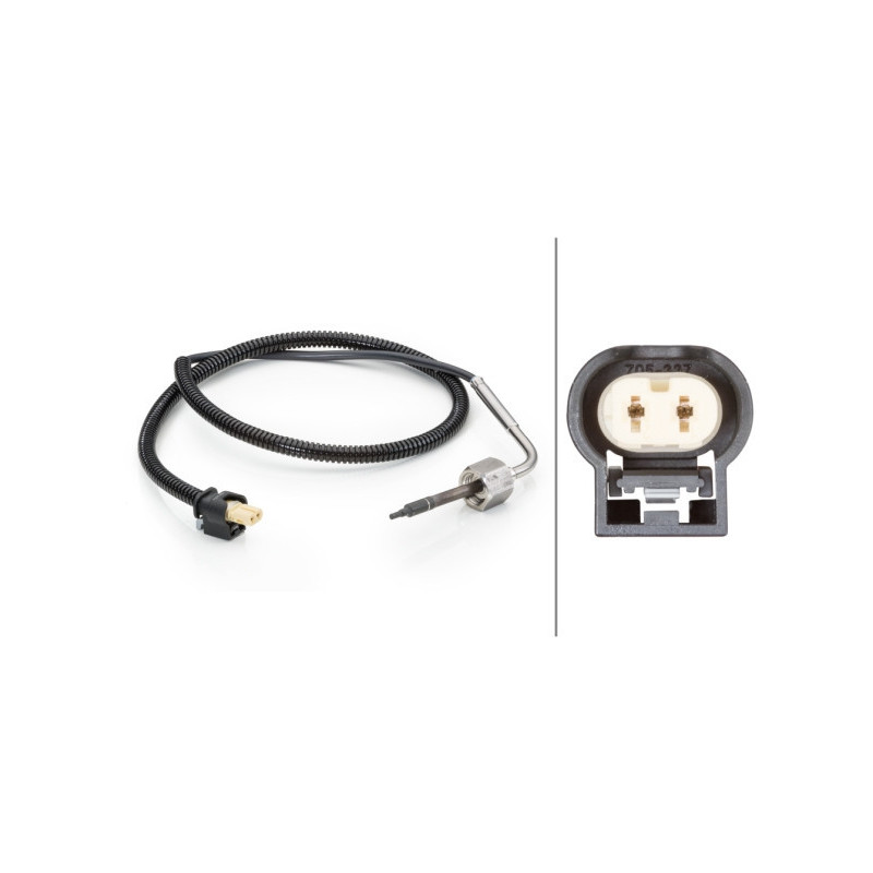 HELLA 6PT 014 494-211 Sensore temperatura gas scarico