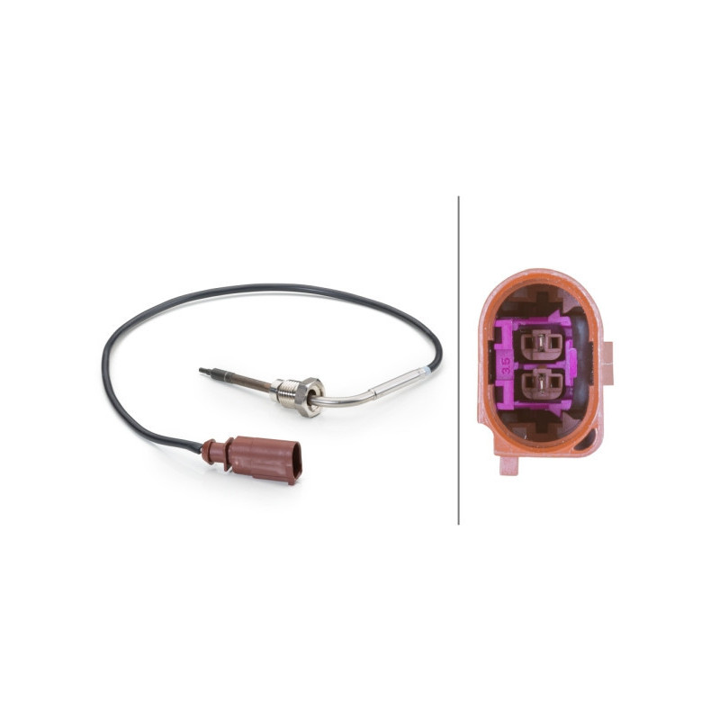 HELLA 6PT 014 494-231 Sensore temperatura gas scarico