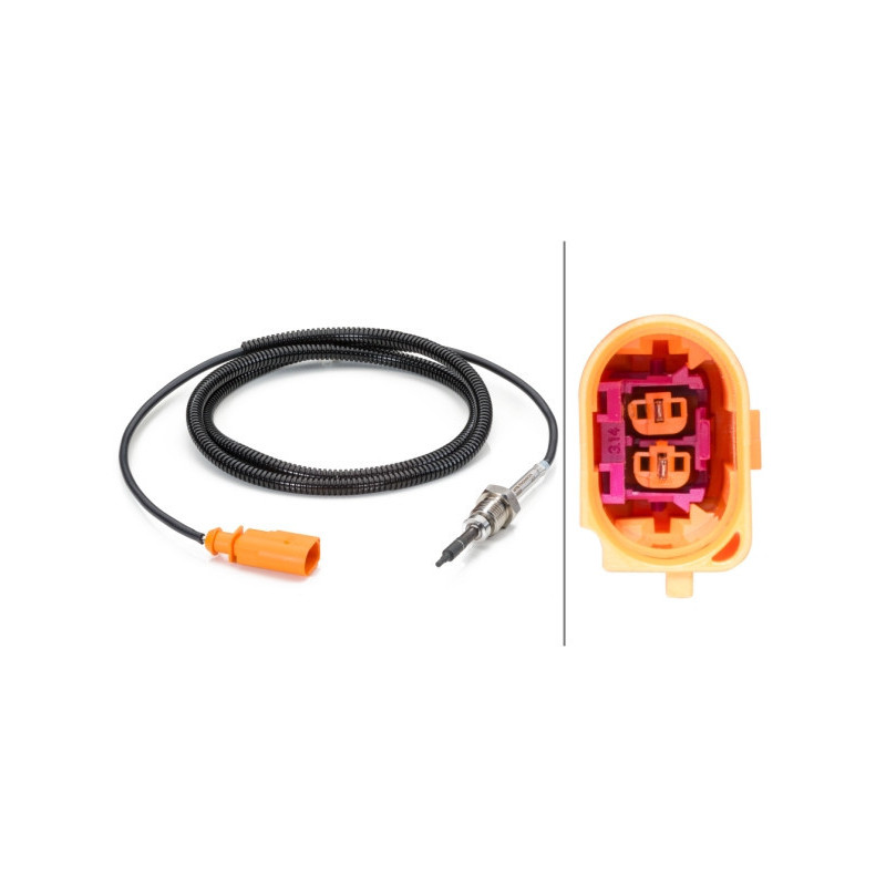 HELLA 6PT 014 494-251 Capteur température des gaz