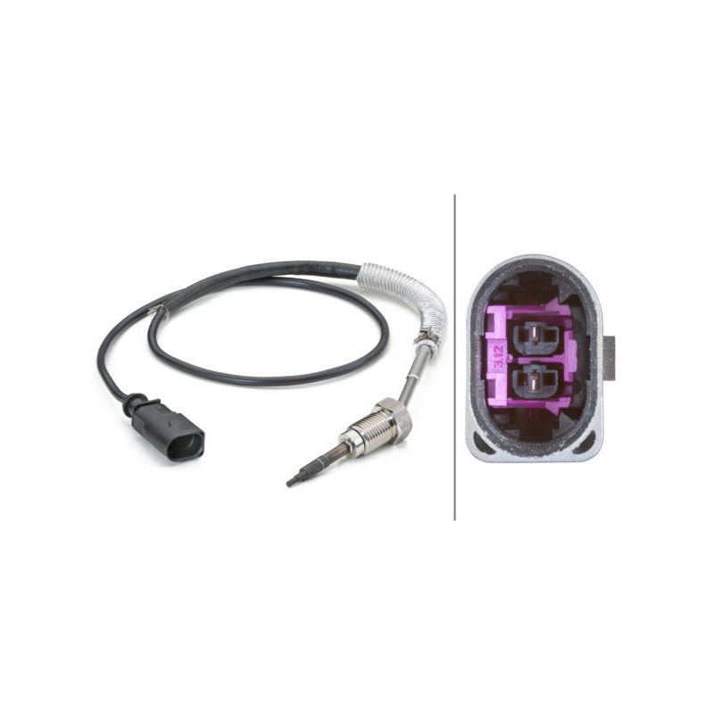 HELLA 6PT 014 494-261 Sensore temperatura gas scarico