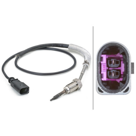 HELLA 6PT 014 494-261 Capteur température des gaz
