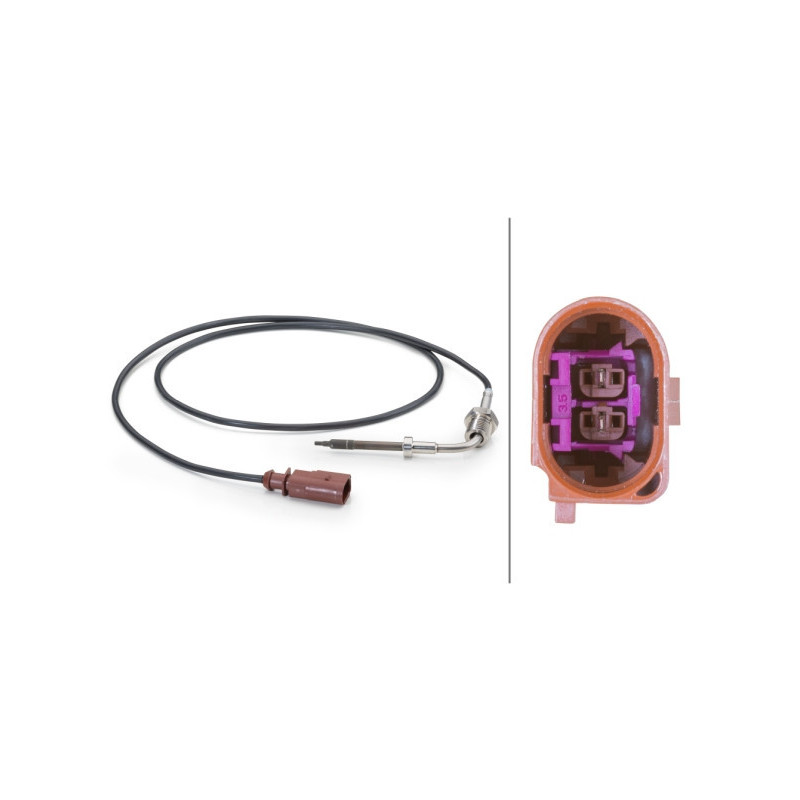 HELLA 6PT 014 494-271 Sensore temperatura gas scarico