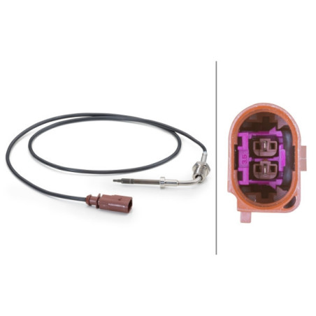 HELLA 6PT 014 494-271 Capteur température des gaz
