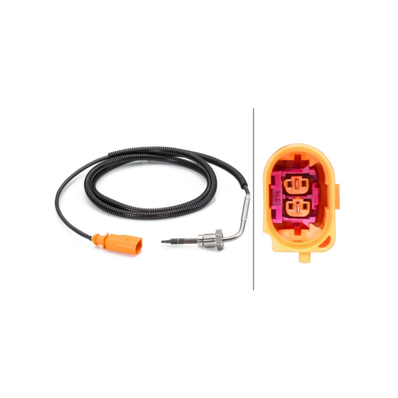 HELLA 6PT 014 494-281 Capteur température des gaz