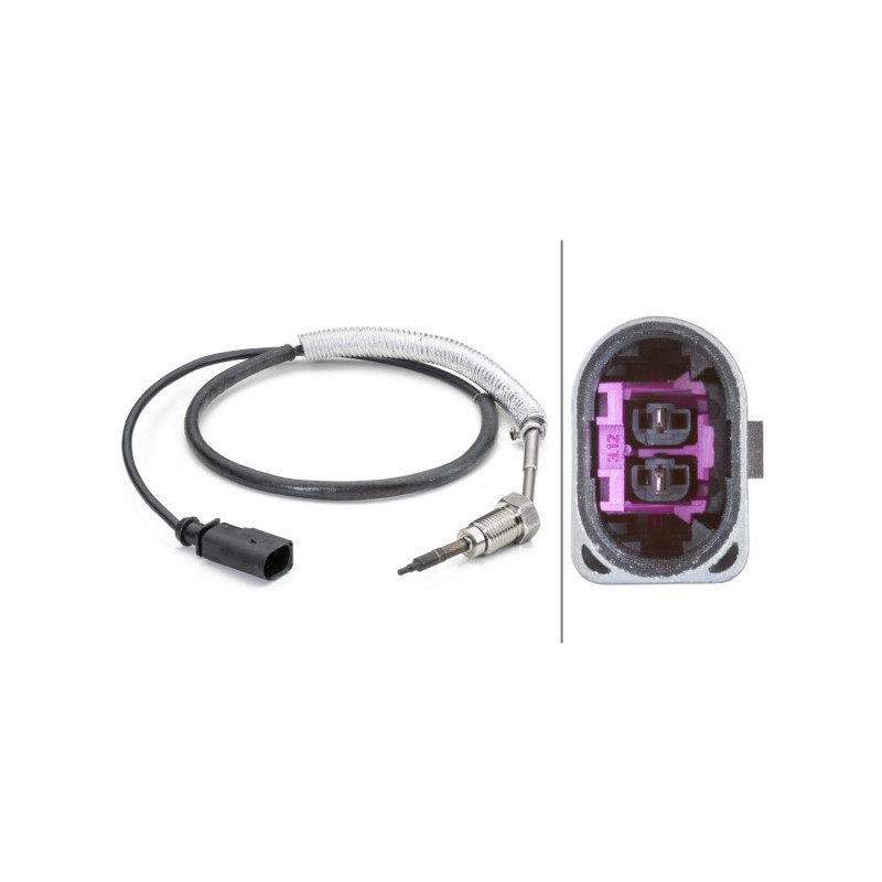 HELLA 6PT 014 494-291 Sensor temperatura gas escape