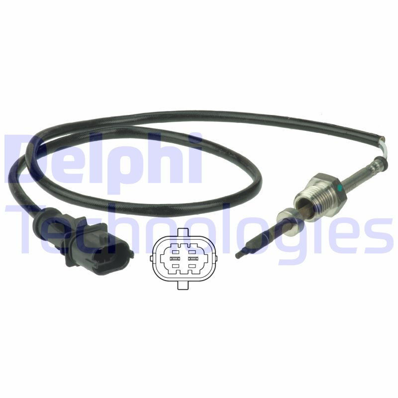 DELPHI TS30007 Sensore temperatura gas scarico