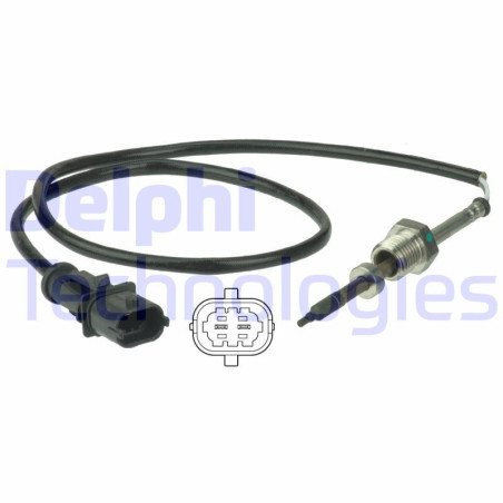 DELPHI TS30007 Sensore temperatura gas scarico