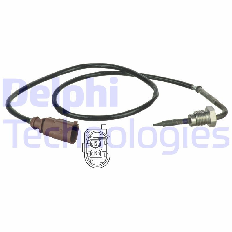 DELPHI TS30037 Sensore temperatura gas scarico