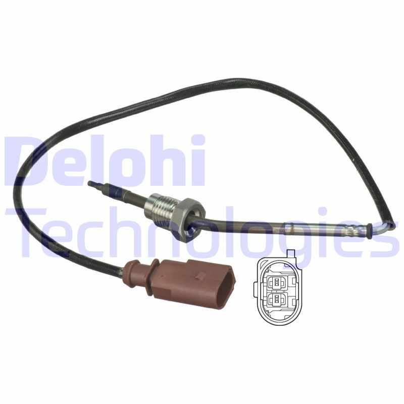 DELPHI TS30077 Sensore temperatura gas scarico