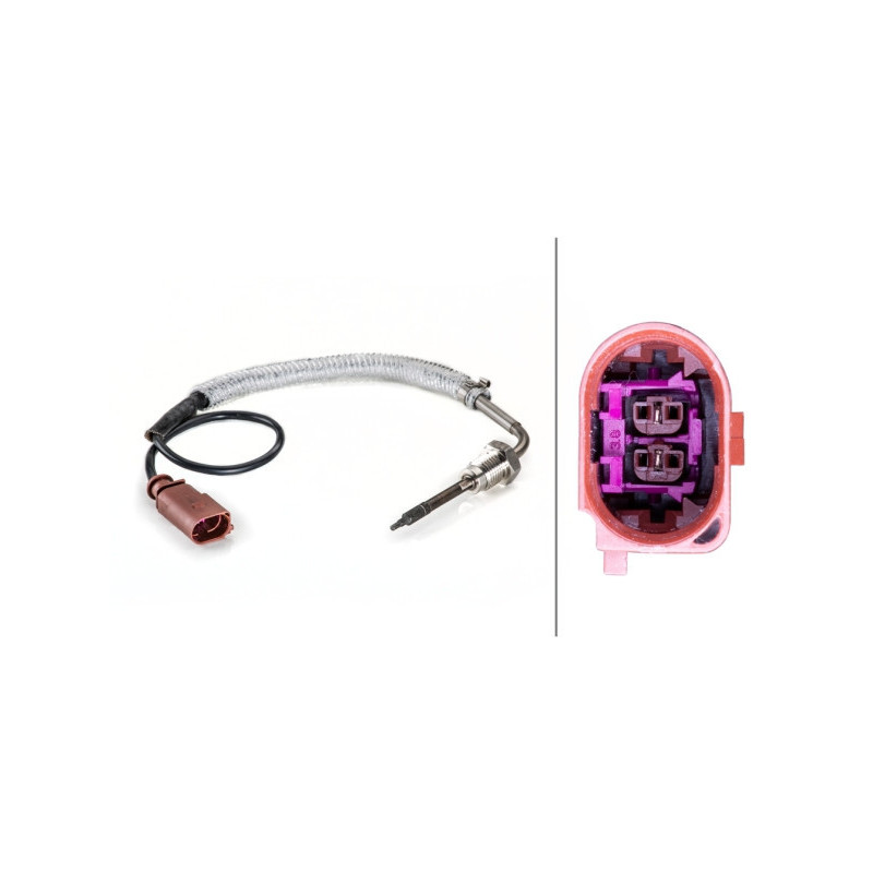 HELLA 6PT 014 494-301 Sensore temperatura gas scarico