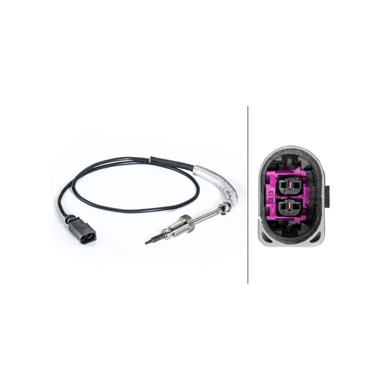 HELLA 6PT 014 494-441 Capteur température des gaz