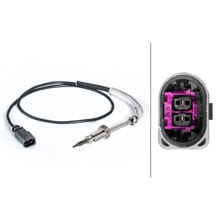 HELLA 6PT 014 494-441 Sensor temperatura gas escape
