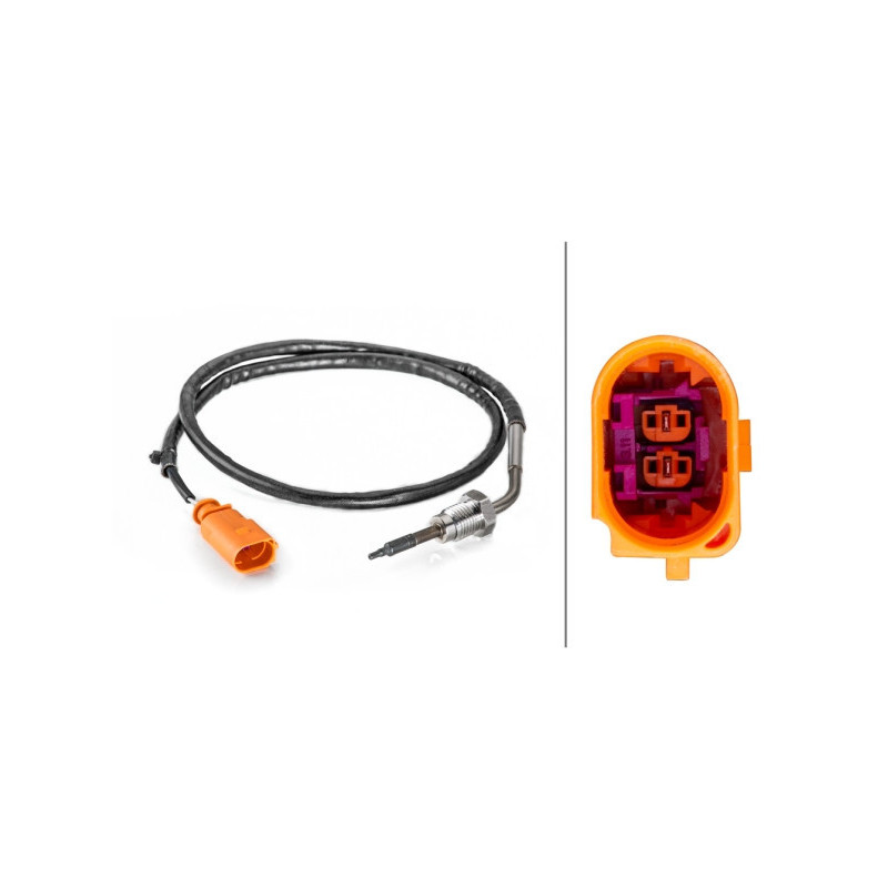 HELLA 6PT 014 494-351 Sensore temperatura gas scarico