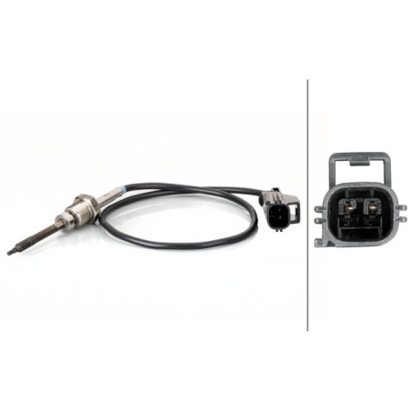 HELLA 6PT 014 494-451 Capteur température des gaz