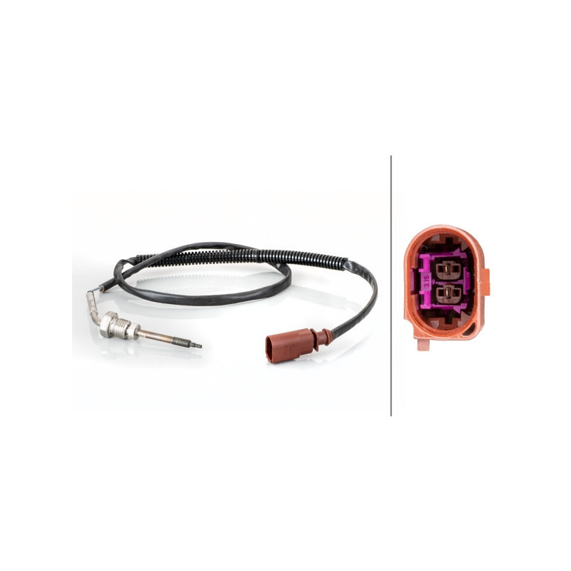 HELLA 6PT 014 494-461 Sensor temperatura gas escape