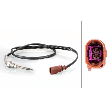 HELLA 6PT 014 494-461 Capteur température des gaz