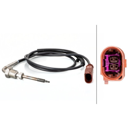 HELLA 6PT 014 494-621 Sensore temperatura gas scarico
