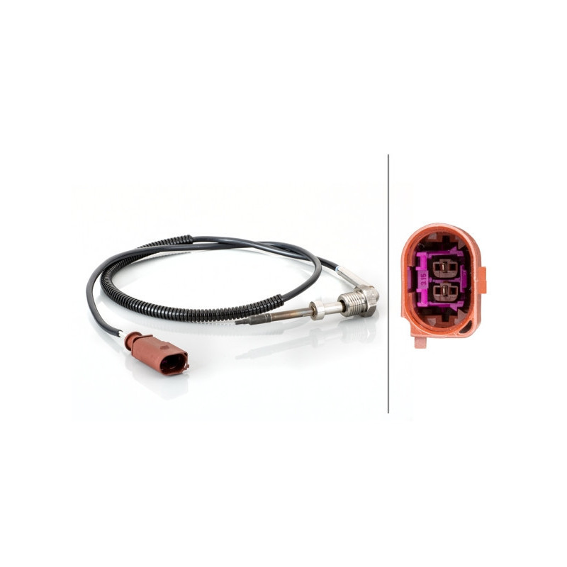 HELLA 6PT 014 494-631 Sensor temperatura gas escape